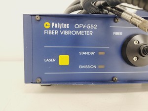 Thumbnail image of Polytec OFV-5000 Vibrometer Controller W/ Polytec OFV-55v Fiber Vibrometer
