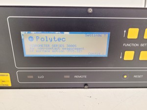 Thumbnail image of 2 x Polytec OFV 056 Vibrometer Scanning Heads W/ OFV 3001S Controller and PCs