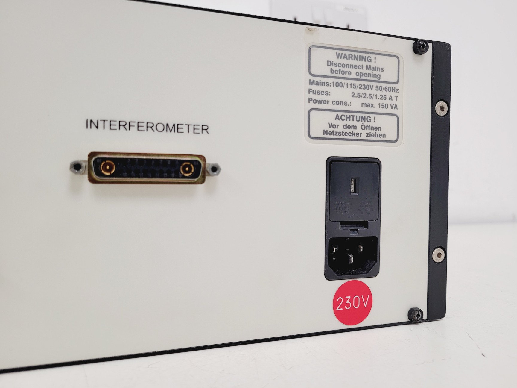 Image of 2 x Polytec OFV 056 Vibrometer Scanning Heads W/ OFV 3001S Controller and PCs