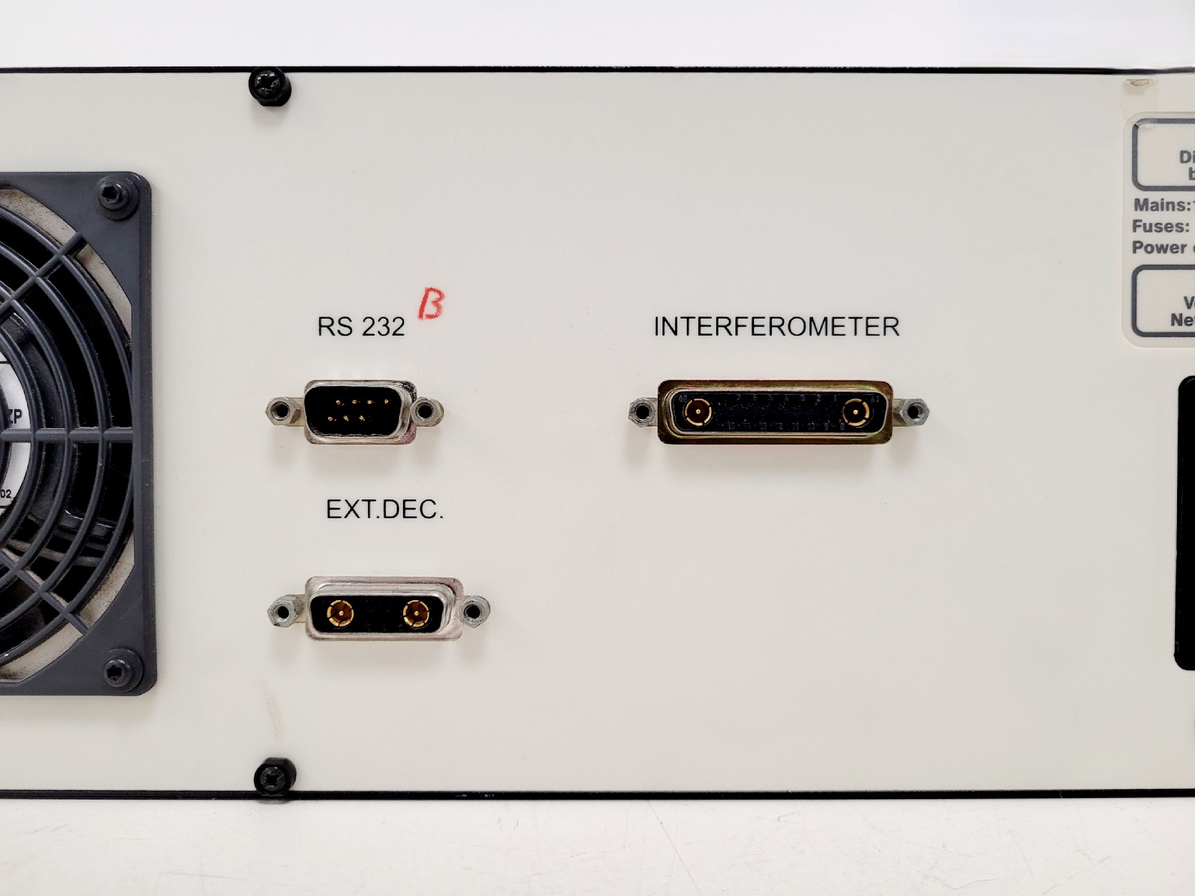 Image of 2 x Polytec OFV 056 Vibrometer Scanning Heads W/ OFV 3001S Controller and PCs
