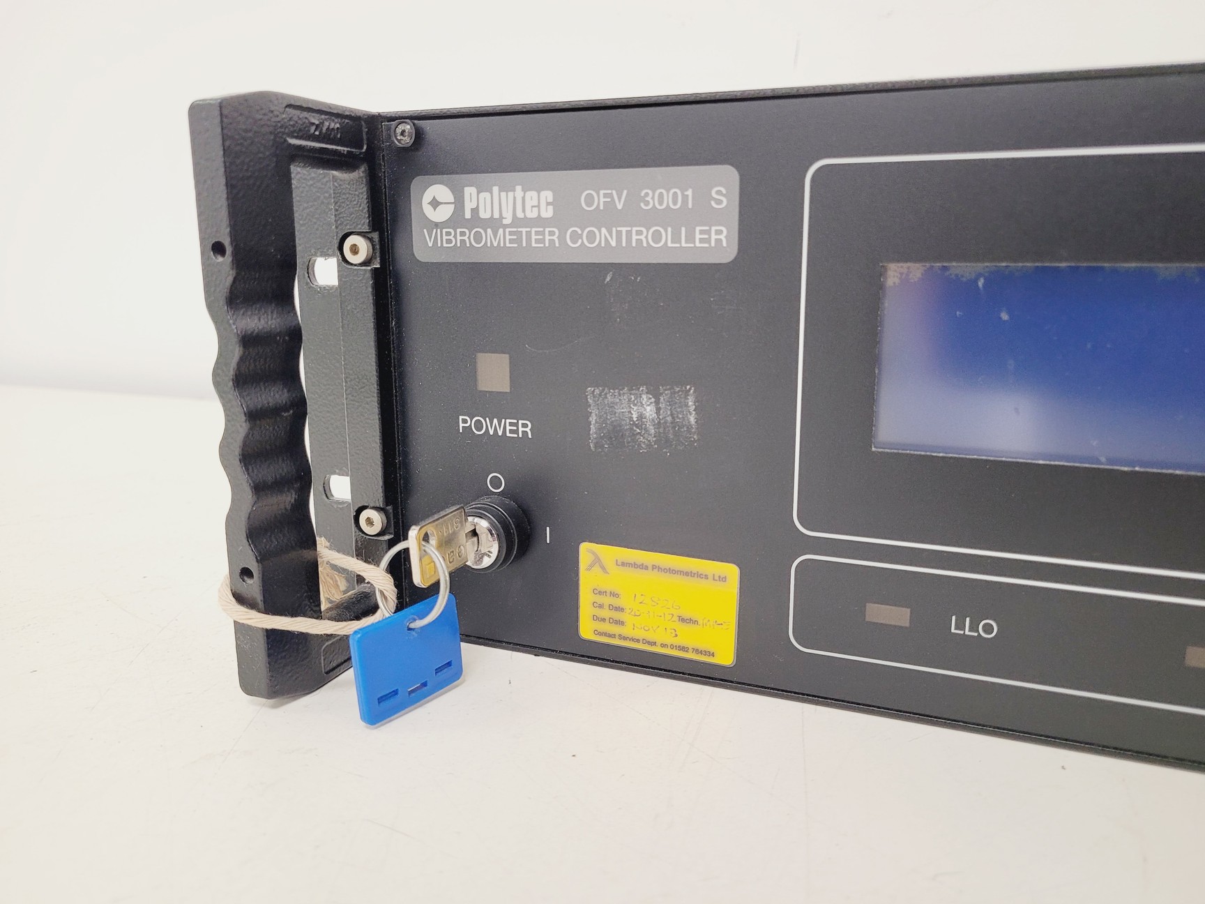 Image of 2 x Polytec OFV 056 Vibrometer Scanning Heads W/ OFV 3001S Controller and PCs