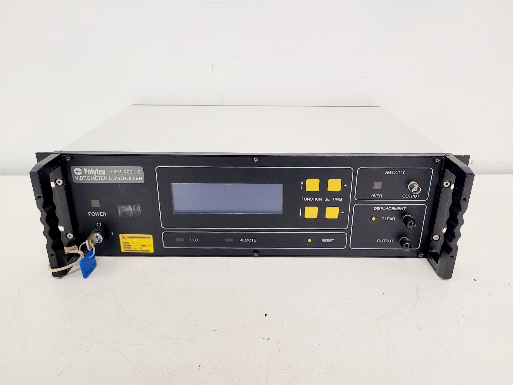 Image of 2 x Polytec OFV 056 Vibrometer Scanning Heads W/ OFV 3001S Controller and PCs