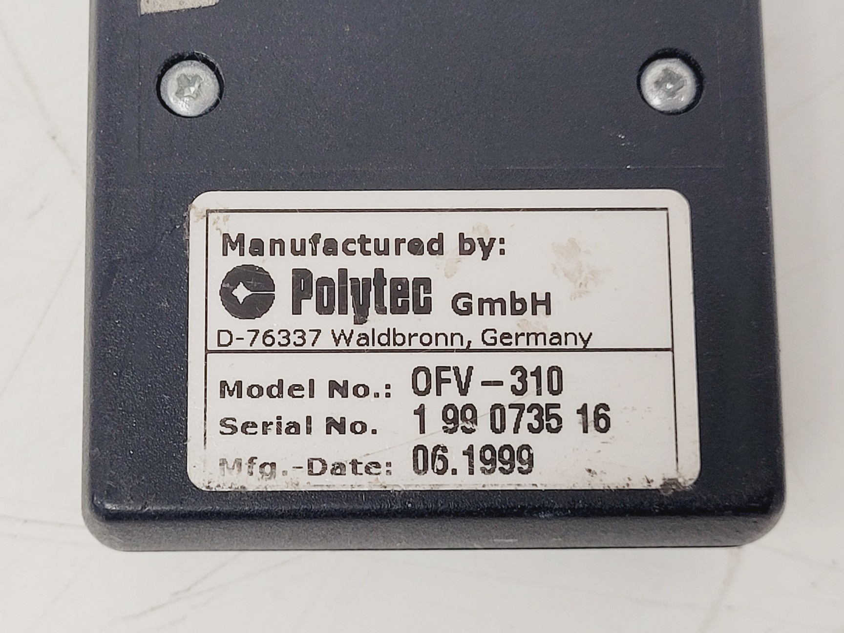 Image of 2 x Polytec OFV 056 Vibrometer Scanning Heads W/ OFV 3001S Controller and PCs