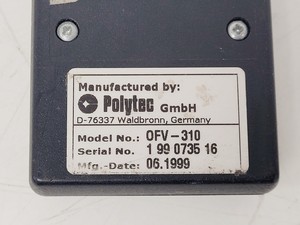 Thumbnail image of 2 x Polytec OFV 056 Vibrometer Scanning Heads W/ OFV 3001S Controller and PCs