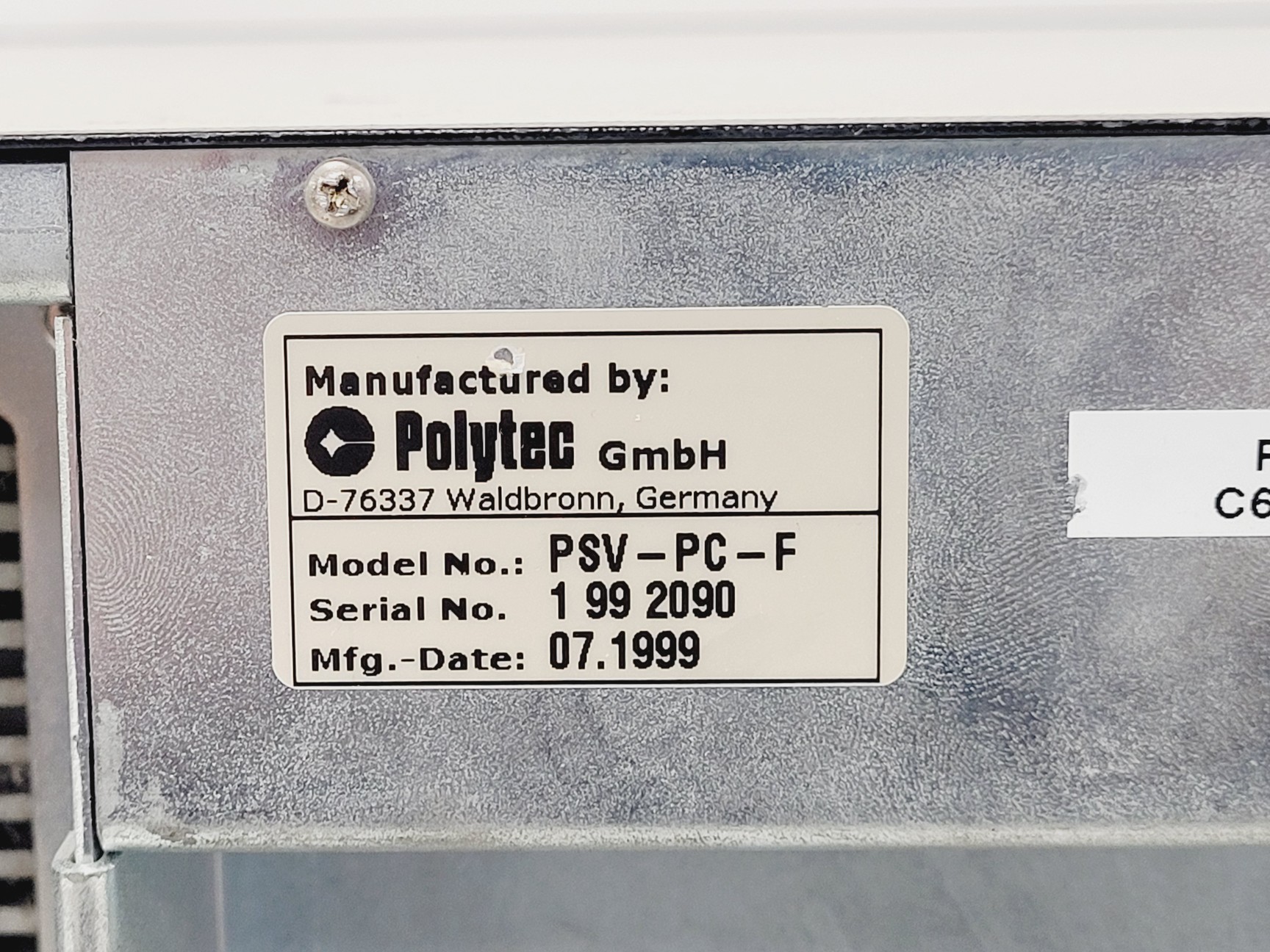 Image of 2 x Polytec OFV 056 Vibrometer Scanning Heads W/ OFV 3001S Controller and PCs