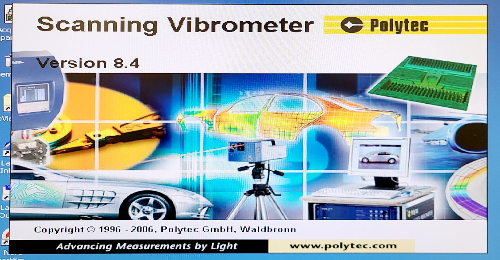 Image of 2 x Polytec OFV 056 Vibrometer Scanning Heads W/ OFV 3001S Controller and PCs