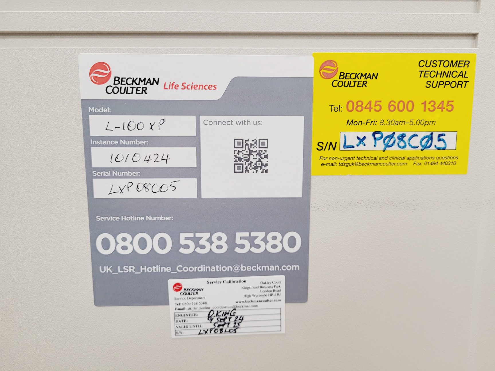 Image of Beckman Coulter Optima L-100 XP Ultra Centrifuge