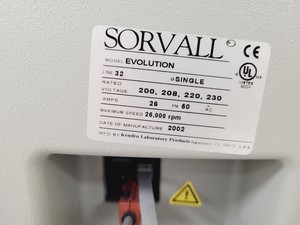 Thumbnail image of Sorvall Evolution RC Centrifuge