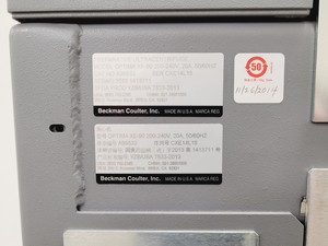 Thumbnail image of Beckman Coulter Optima XE-90 Ultracentrifuge 