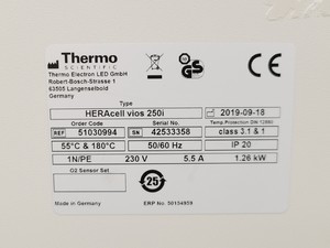 Thumbnail image of Thermo Scientific HERAcell VIOS 250i