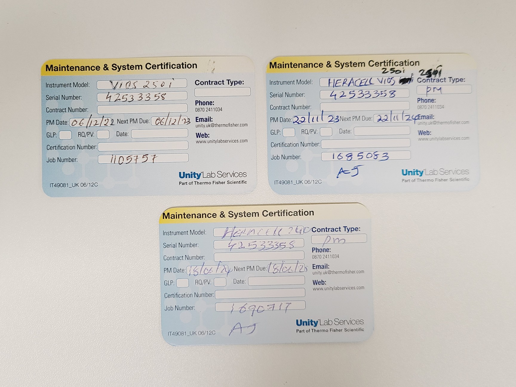 Image of Thermo Scientific HERAcell VIOS 250i