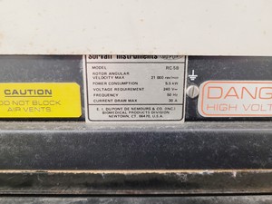 Thumbnail image of Sorvall RC-5B Refrigerated Superspeed Centrifuge