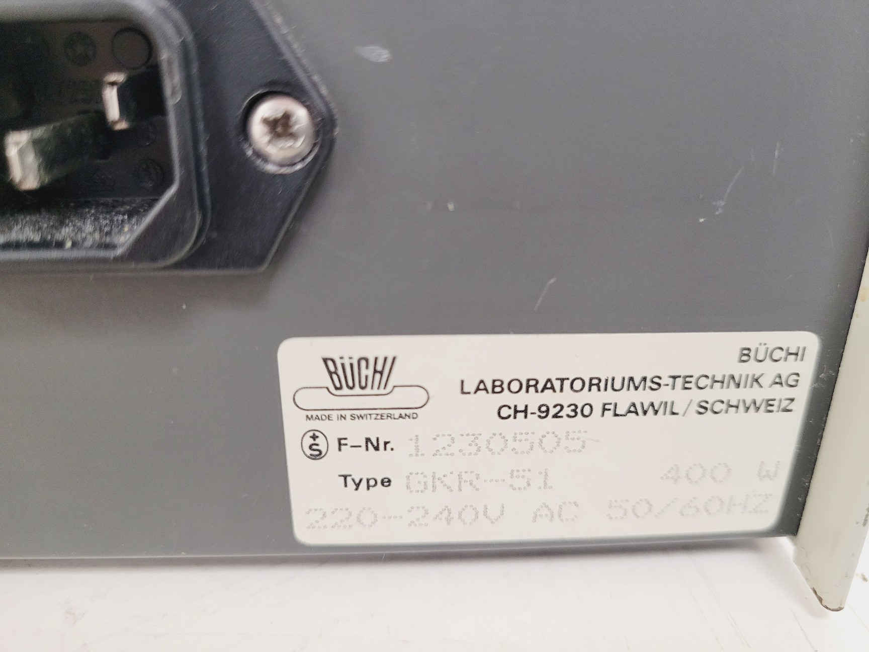 Image of Buchi GKR-51 Fractional Distillation Oven