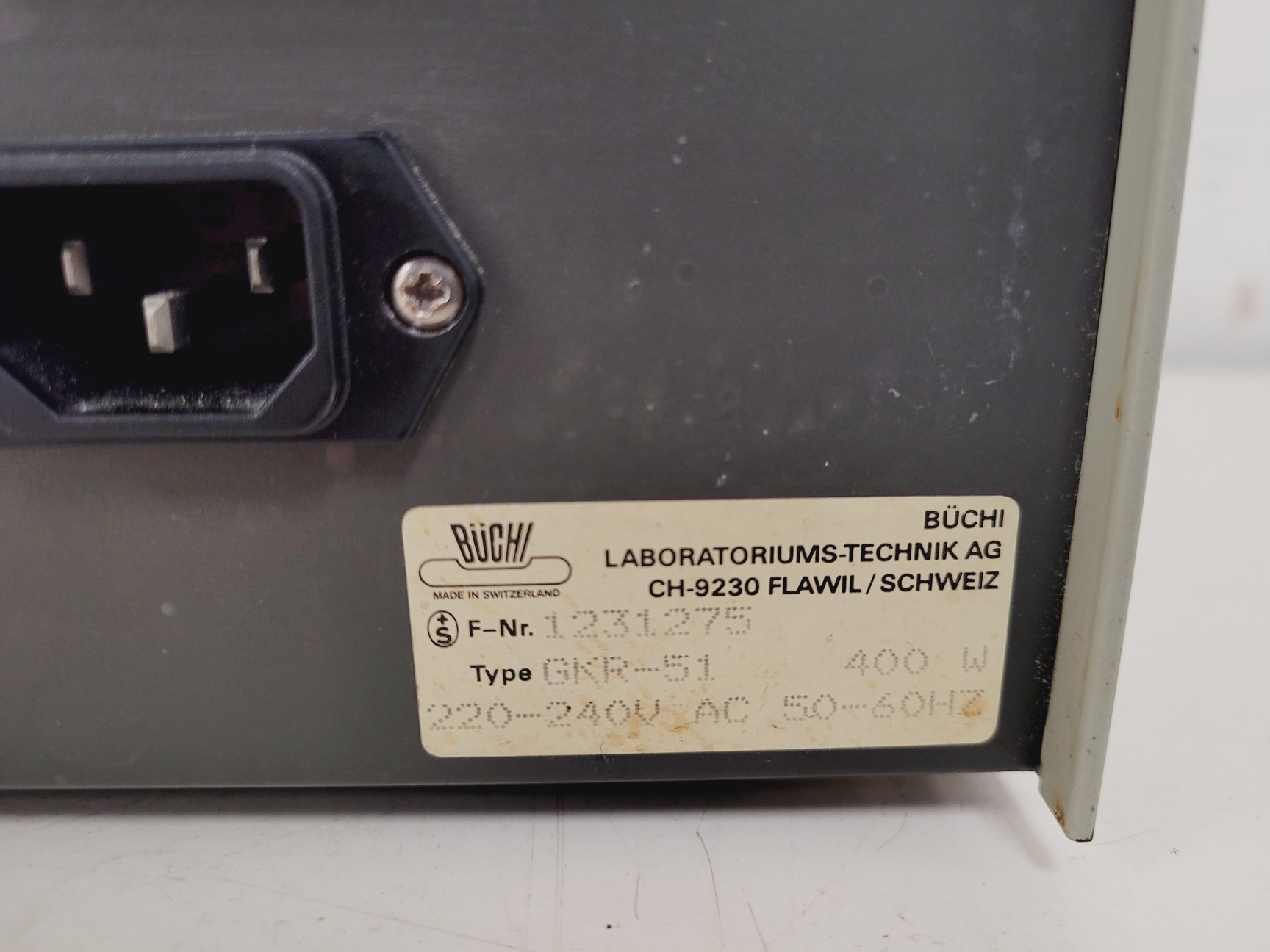 Image of Buchi GKR-51 Fractional Distillation Oven Lab