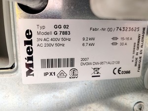 Thumbnail image of Miele Professional G7883 Glassware Washer