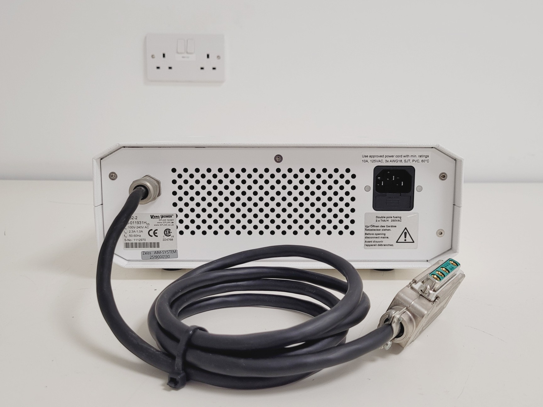 Image of Zeiss Power Supply 232 for Zeiss Axio, Imager & Observer Microscopes Lab