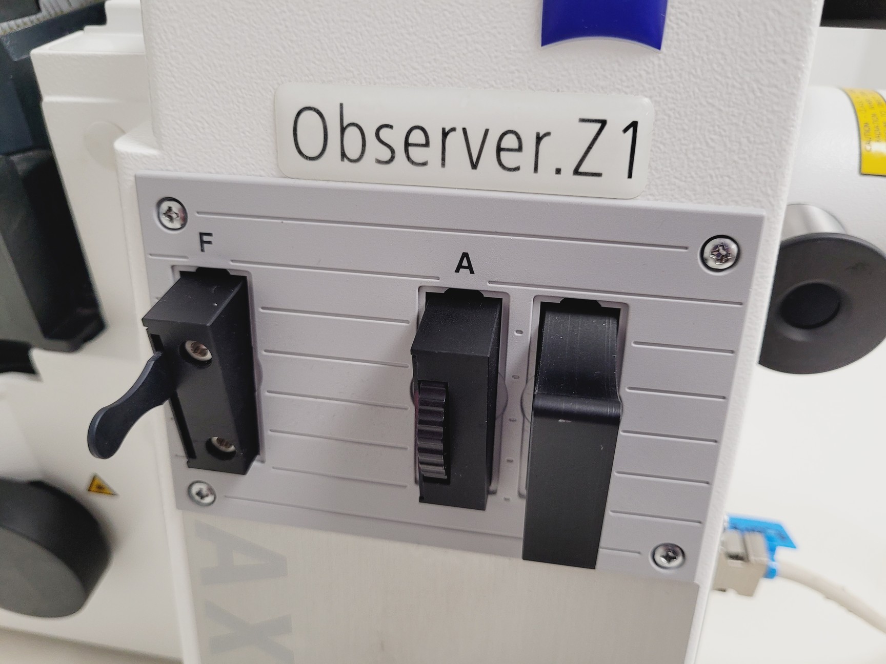 Image of Zeiss AXIO Observer .Z1 Confocal Microscope Spares/Repair Lab