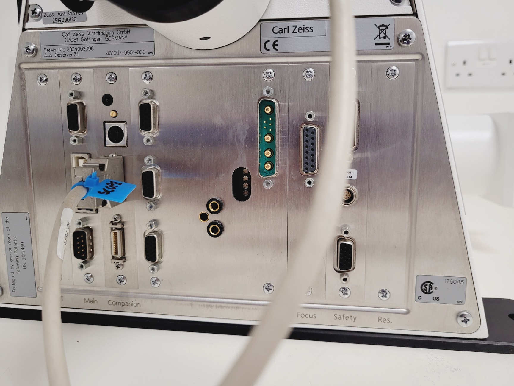 Image of Zeiss AXIO Observer .Z1 Confocal Microscope Spares/Repair Lab