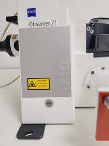 Thumbnail image of Zeiss AXIO Observer .Z1 Confocal Microscope Spares/Repair Lab