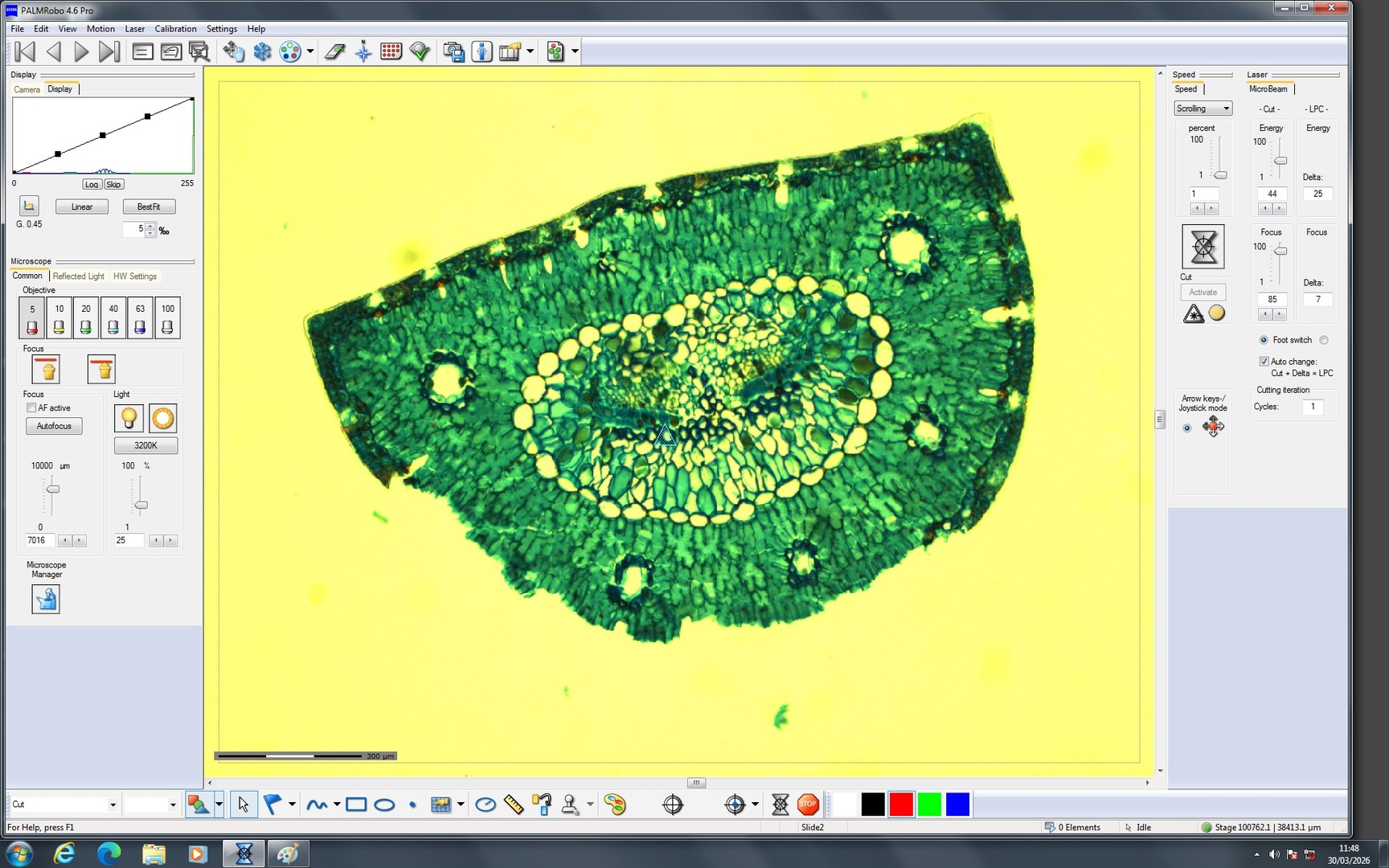 Image of Zeiss PALM MicroBeam System with PC & Software