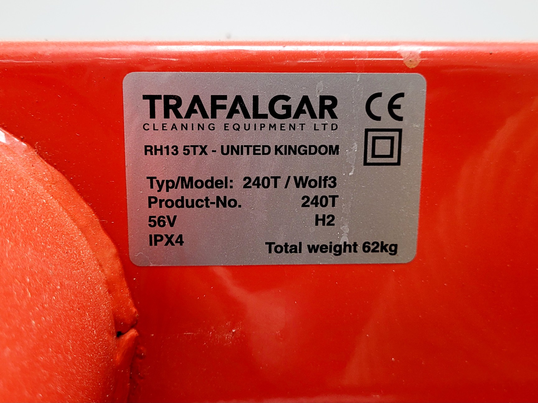 Image of Trafalgar Cleaning Equipment Wolf3 Leaf & Litter Vacuum with Trolley