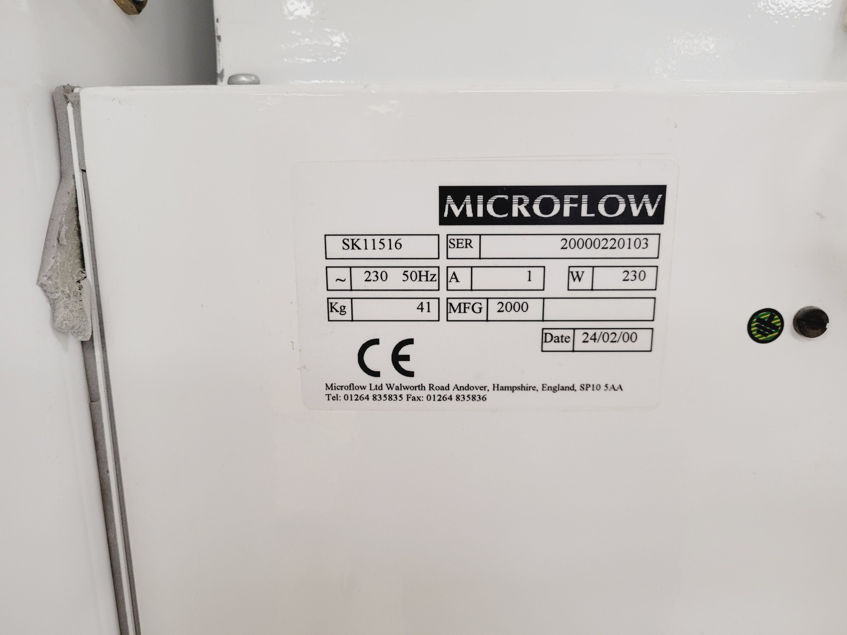 Image of Microflow Class 2 Biological Safety Cabinet Model M51424/2