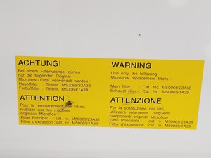 Thumbnail image of Microflow Class 2 Biological Safety Cabinet Model M51424/2
