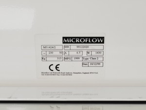 Thumbnail image of Microflow Class 2 Biological Safety Cabinet Model M51424/2