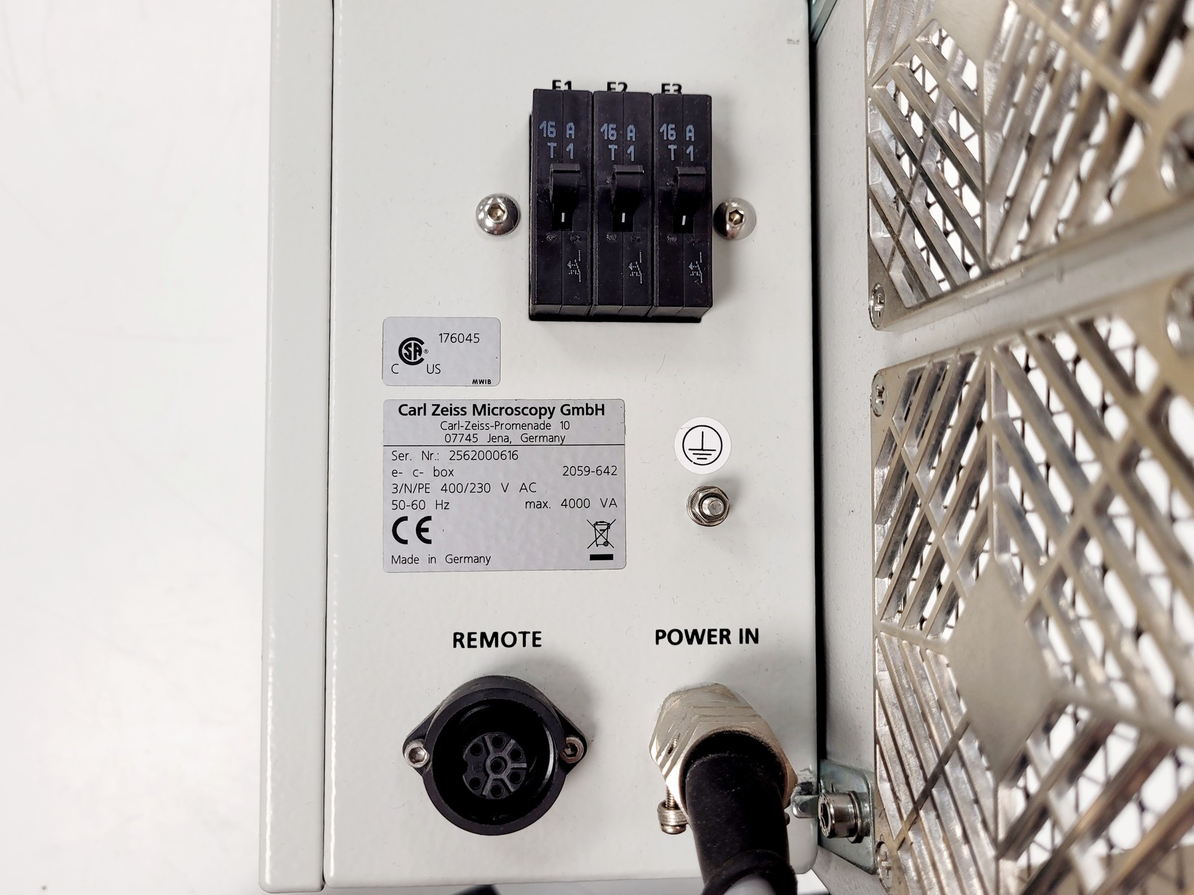 Image of Zeiss Control Rack & Power Supply for LSM AIM-System Laser Scanning Microscope 
