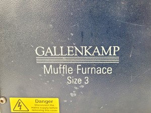 Thumbnail image of Gallenkamp Muffle Furnace Size 3 Model GALII