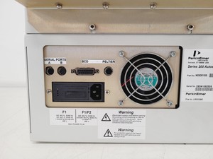 Thumbnail image of Perkin Elmer Series 200 Autosampler W/ Series 200 Peltier Tray Control Assembly 