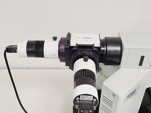 Thumbnail image of Olympus BX51 Microscope w. 2x pE-100 CoolLED Heads and Combiner