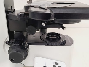 Thumbnail image of Olympus BX51 Microscope w. 2x pE-100 CoolLED Heads and Combiner