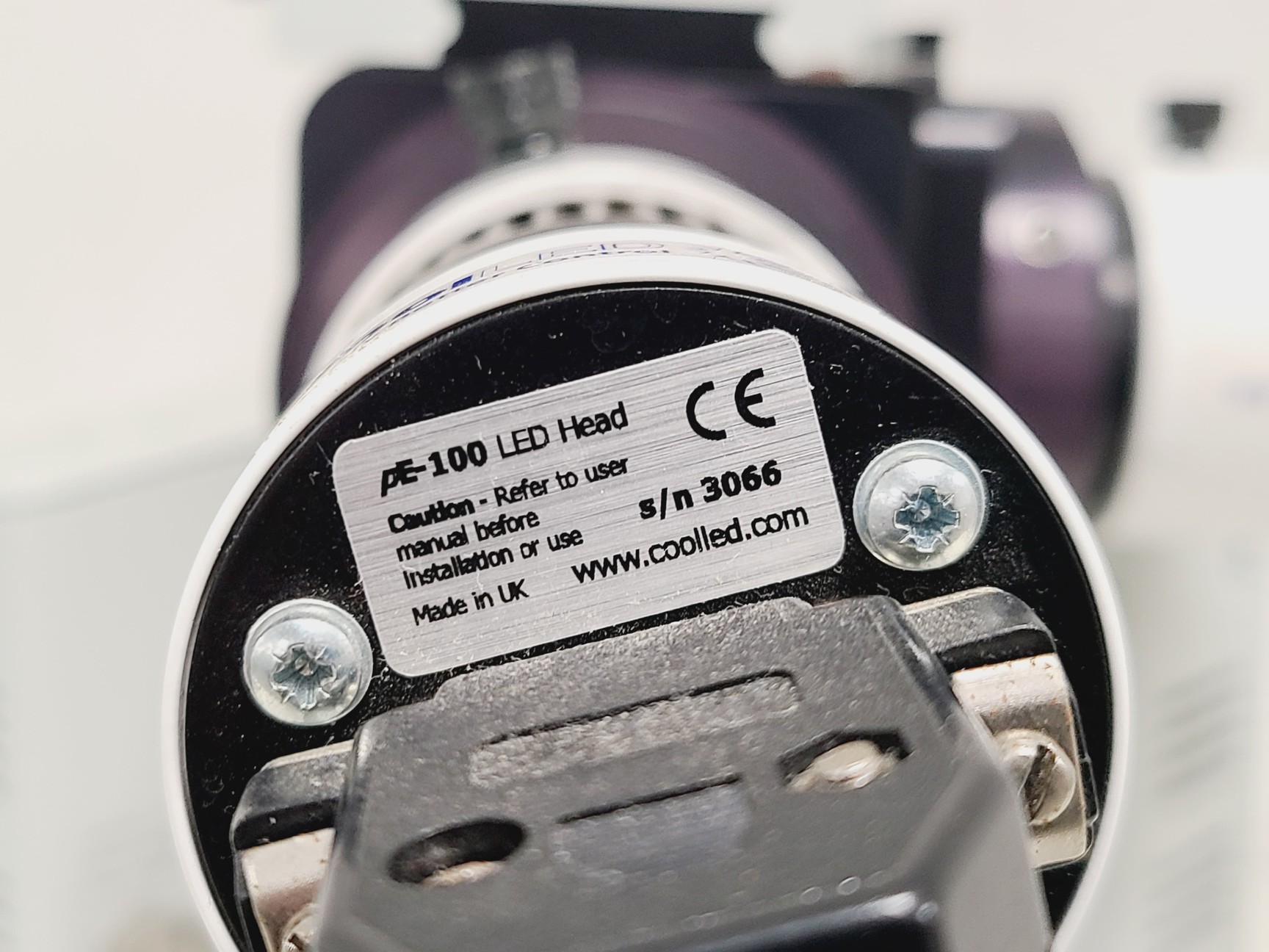 Image of Olympus BX51 Microscope w. 2x pE-100 CoolLED Heads and Combiner