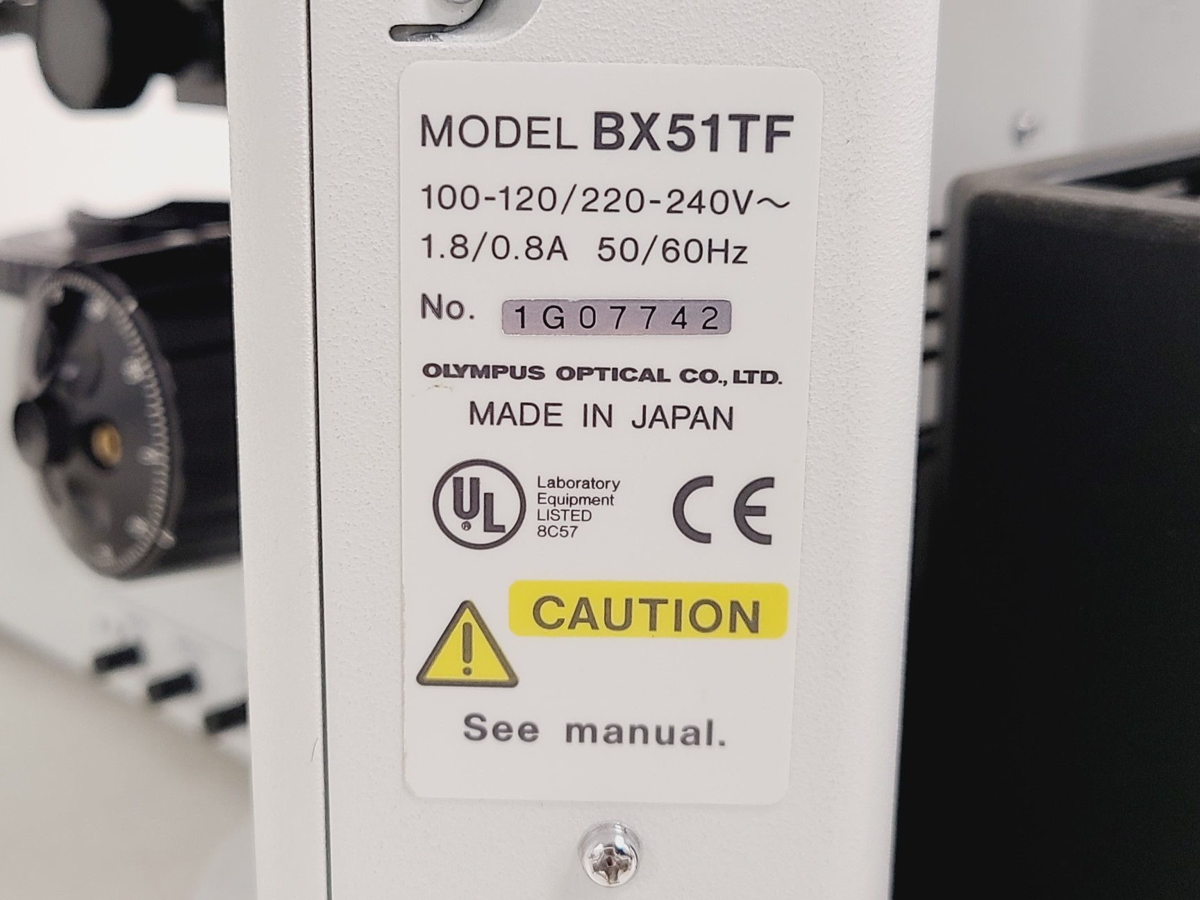Image of Olympus BX51 Microscope w. 2x pE-100 CoolLED Heads and Combiner