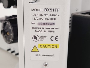 Thumbnail image of Olympus BX51 Microscope w. 2x pE-100 CoolLED Heads and Combiner