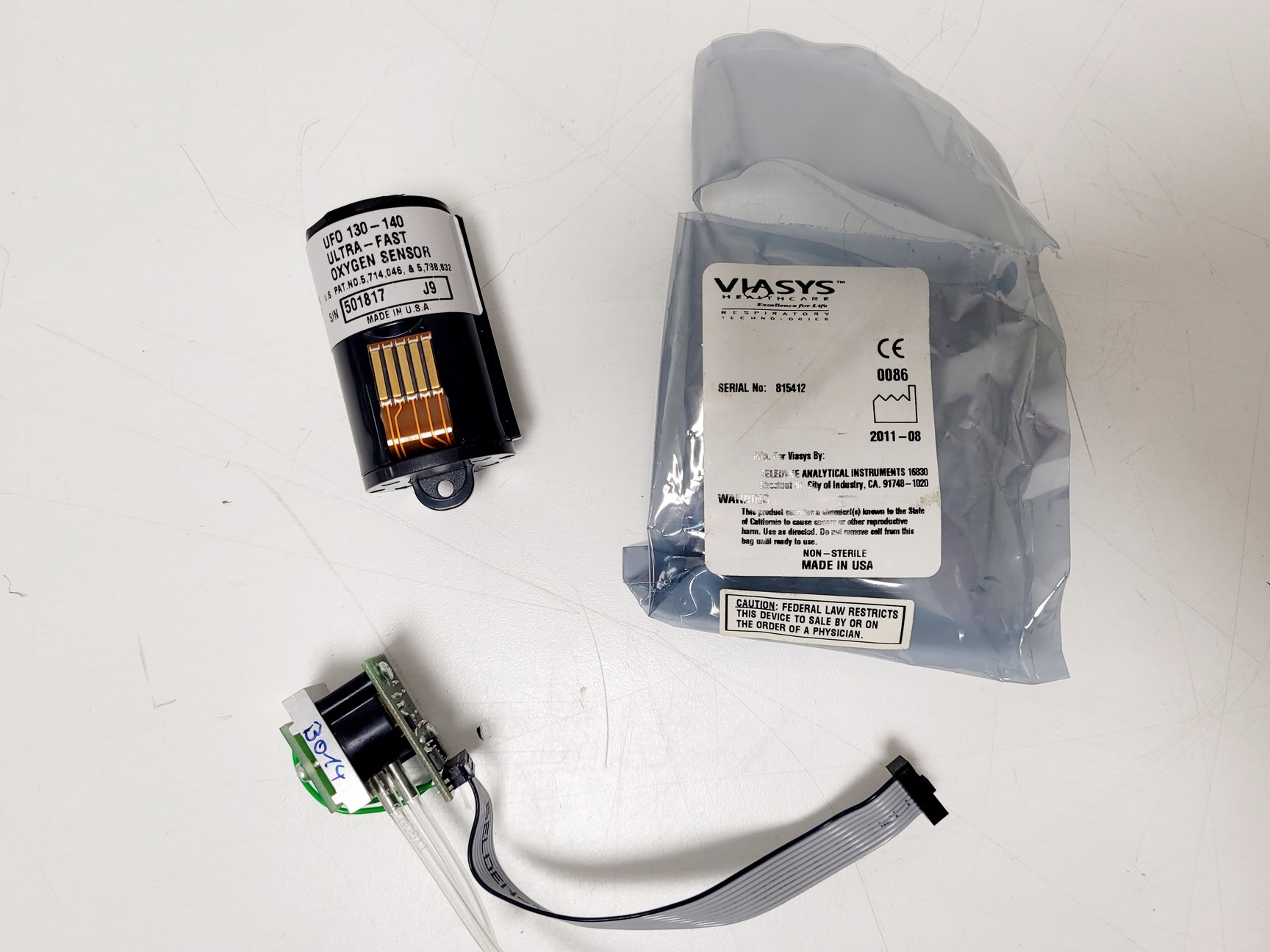 Image of Viasys Healthcare Jaeger Oxycon Pro with Monitor, Trolley & Accessories