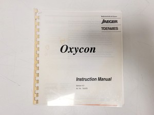 Thumbnail image of Viasys Healthcare Jaeger Oxycon Pro with Monitor, Trolley & Accessories
