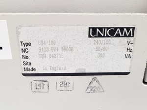 Thumbnail image of Thermo Electron Corporation UNICAM UV/Vis Spectrometer UV4