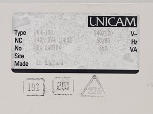 Thumbnail image of Thermo Electron Corporation UNICAM UV4 UV/Vis Spectrometer 