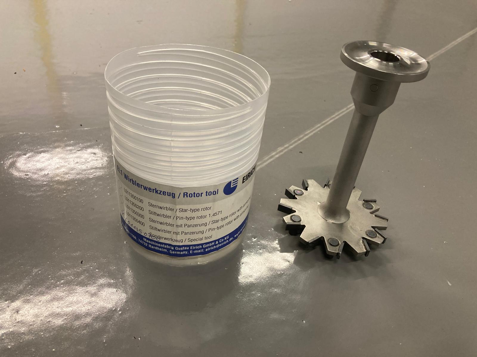 Image of EIRICH EL1 High Shear Mixer – 1 L Laboratory Mixing System