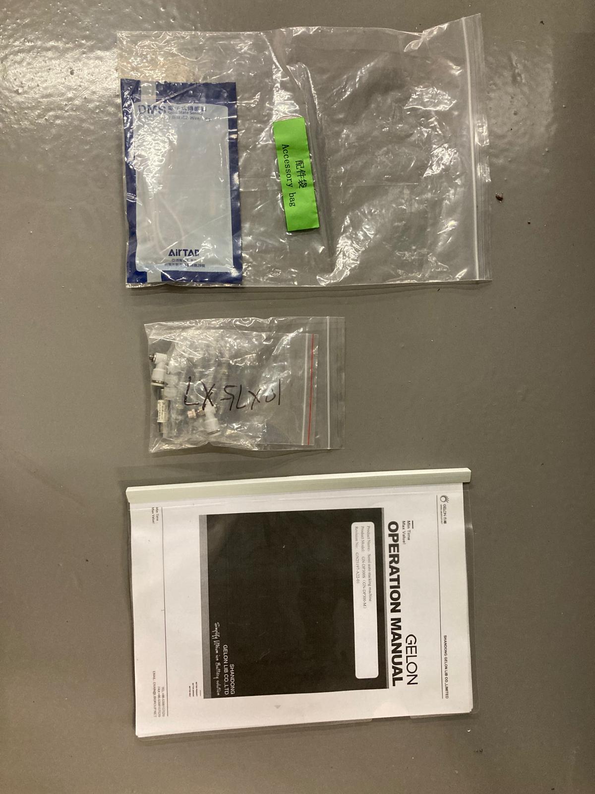 Image of Gelon GN-DP300S Semi-Automatic Stacking Machine Laboratory Cell Assembly