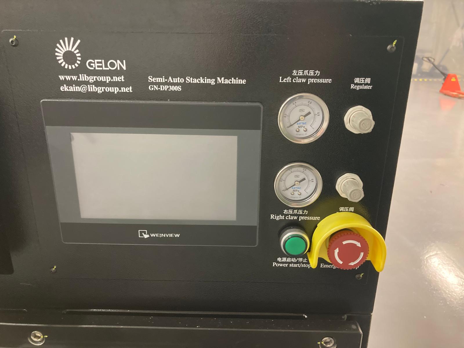 Image of Gelon GN-DP300S Semi-Automatic Stacking Machine Laboratory Cell Assembly