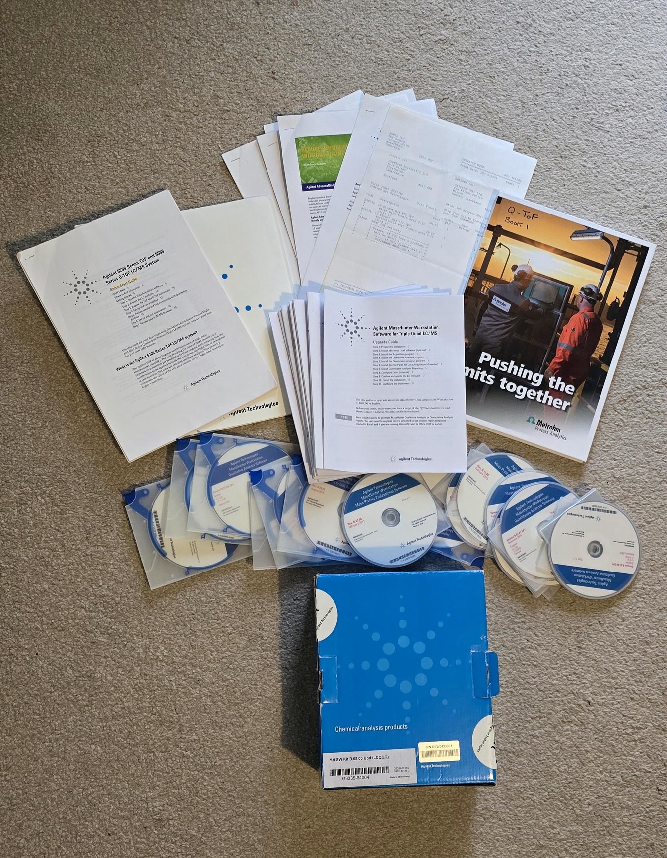 Image of Agilent 6530 Accurate-Mass Q-TOF LC/MS System w/ Agilent 1290 Infinity LC Stack 