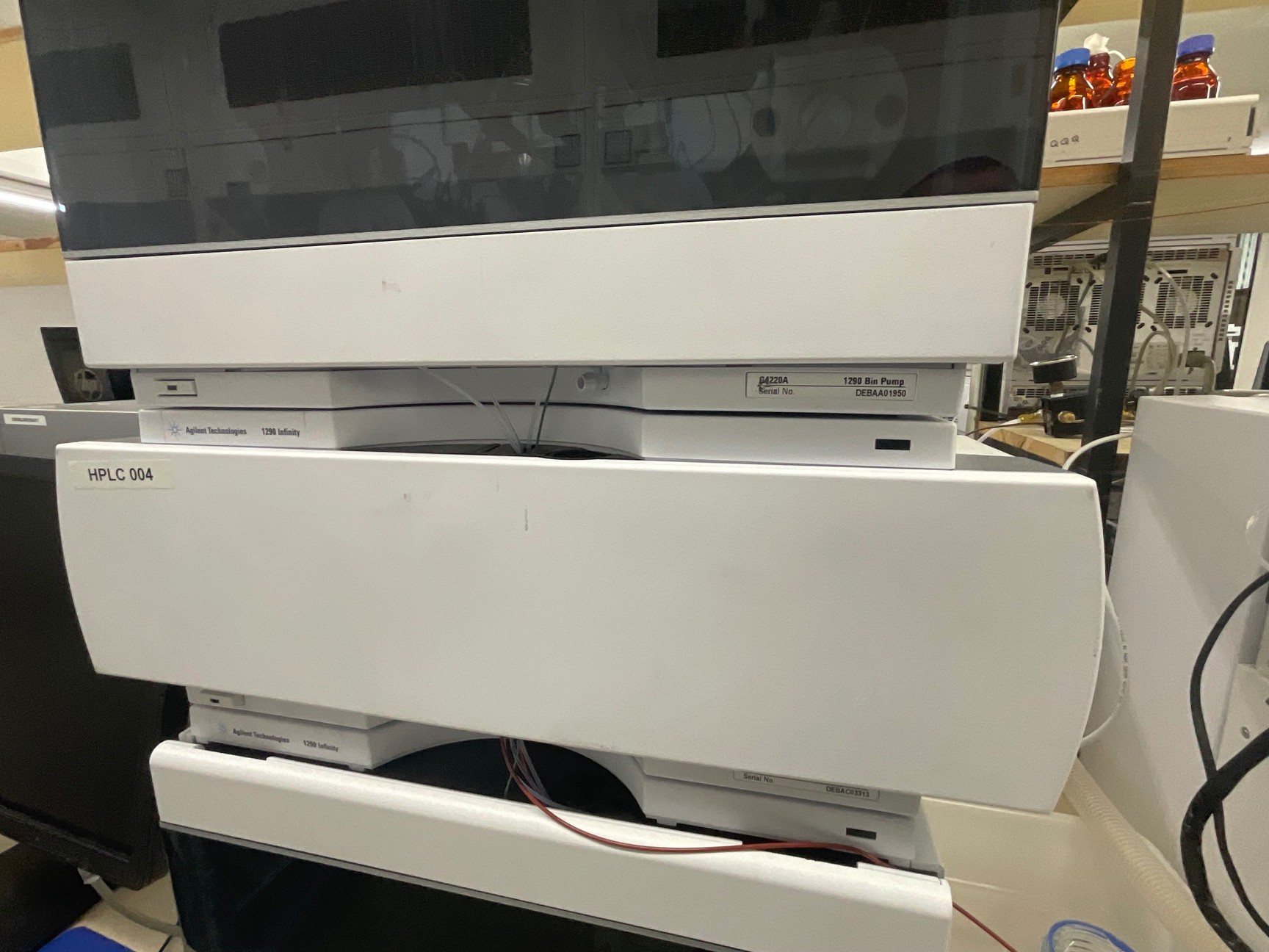 Image of Agilent 6530 Accurate-Mass Q-TOF LC/MS System w/ Agilent 1290 Infinity LC Stack 