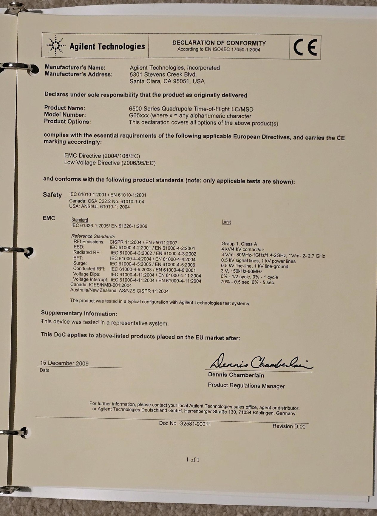 Image of Agilent 6530 Accurate-Mass Q-TOF LC/MS System w/ Agilent 1290 Infinity LC Stack 