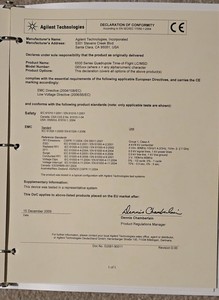 Thumbnail image of Agilent 6530 Accurate-Mass Q-TOF LC/MS System w/ Agilent 1290 Infinity LC Stack 