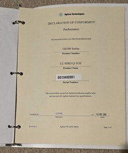 Thumbnail image of Agilent 6530 Accurate-Mass Q-TOF LC/MS System w/ Agilent 1290 Infinity LC Stack 