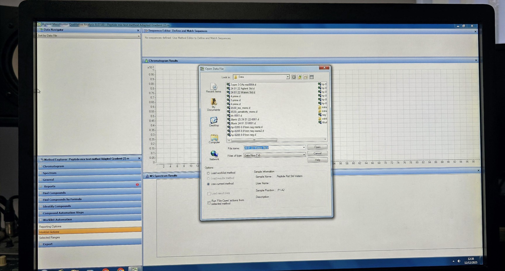 Image of Agilent 6530 Accurate-Mass Q-TOF LC/MS System w/ Agilent 1290 Infinity LC Stack 