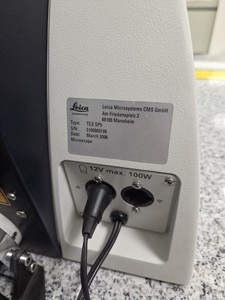 Thumbnail image of Leica TCS SP5 Confocal Microscope System with 5x/20x/40x/63x Objectives